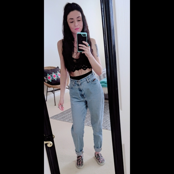 Vintage Sasson High Waisted Mom Jeans sz 5 - Picture 1 of 6